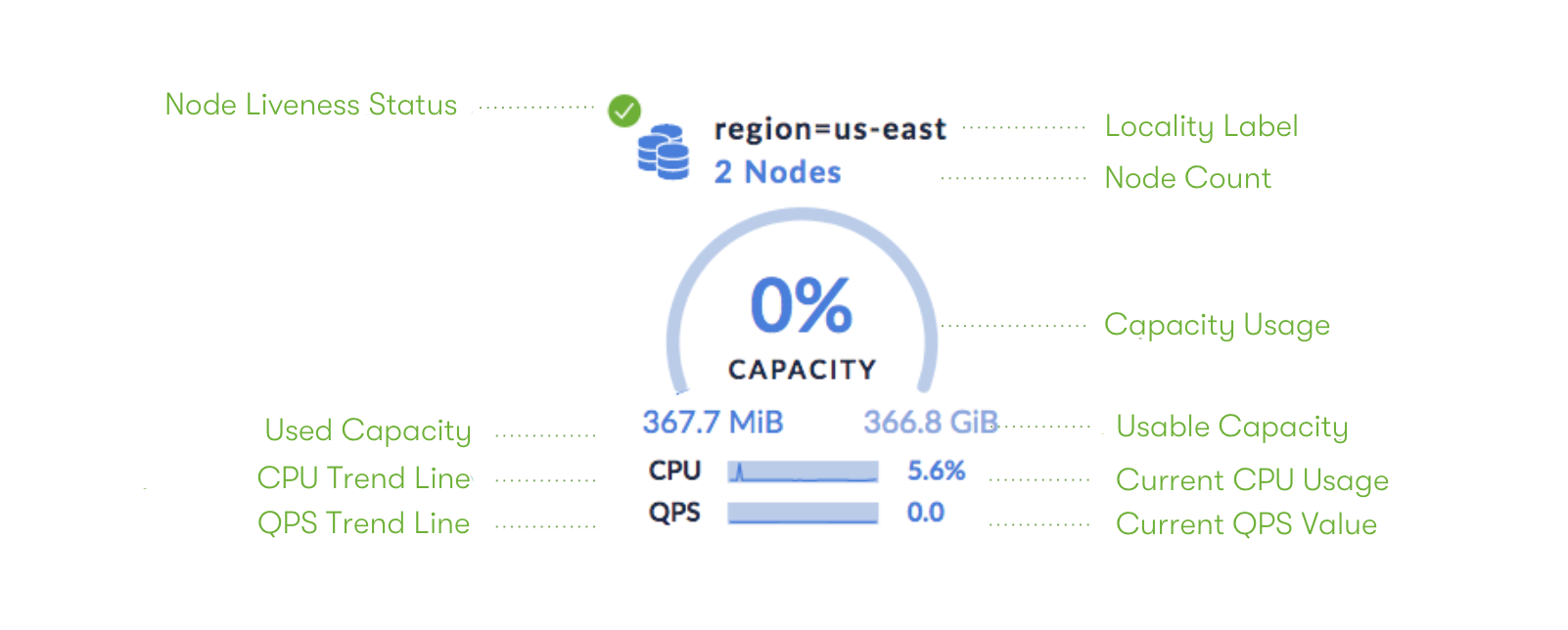 DB Console Summary Panel